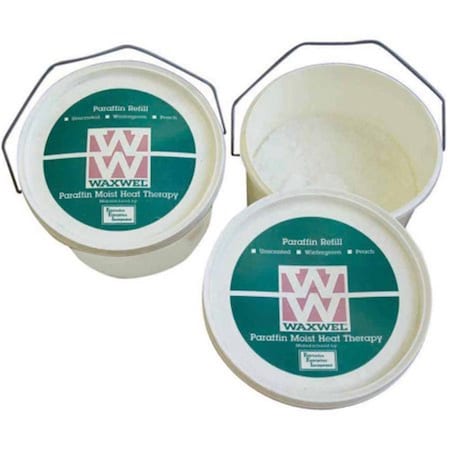 Waxwel 1 x 3 lbs Paraffin Tub of Pastilles - Peach Fragrance WaxWel-11-1748-3